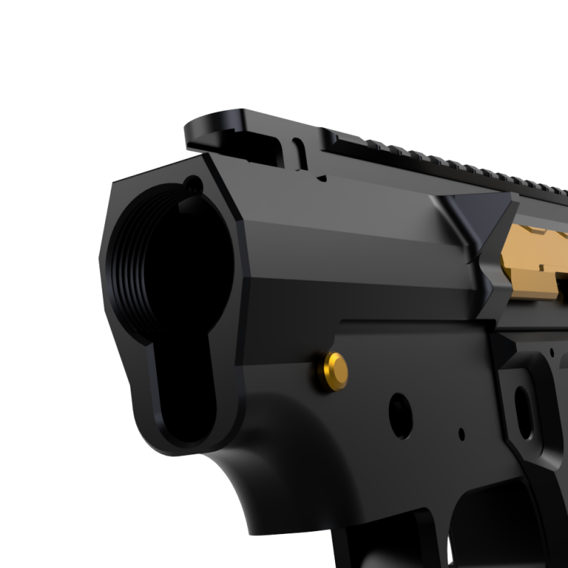 トイガン Mancraft M4-AR15 CNC Sekeleton upper Mancraft M4 - AR15 Skeleton Body Mancraft HPA Airsoft Shop