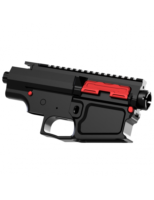 Mancraft SR-25 body Mancraft HPA Airsoft with red parts