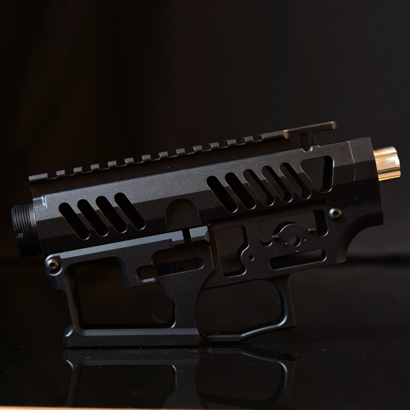 Made out of 7075 T6 aluminium alloy Mancraft M4 - AR15 Skeleton body