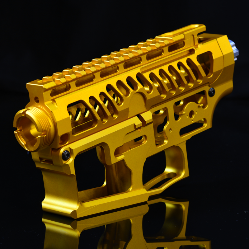 Mancraft CNC M4 Speedsoft body gold anodized