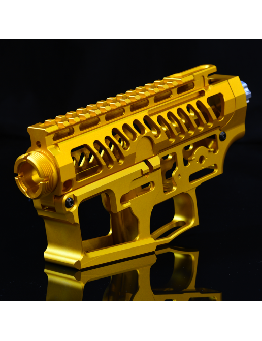 Mancraft CNC M4 Speedsoft body gold anodized
