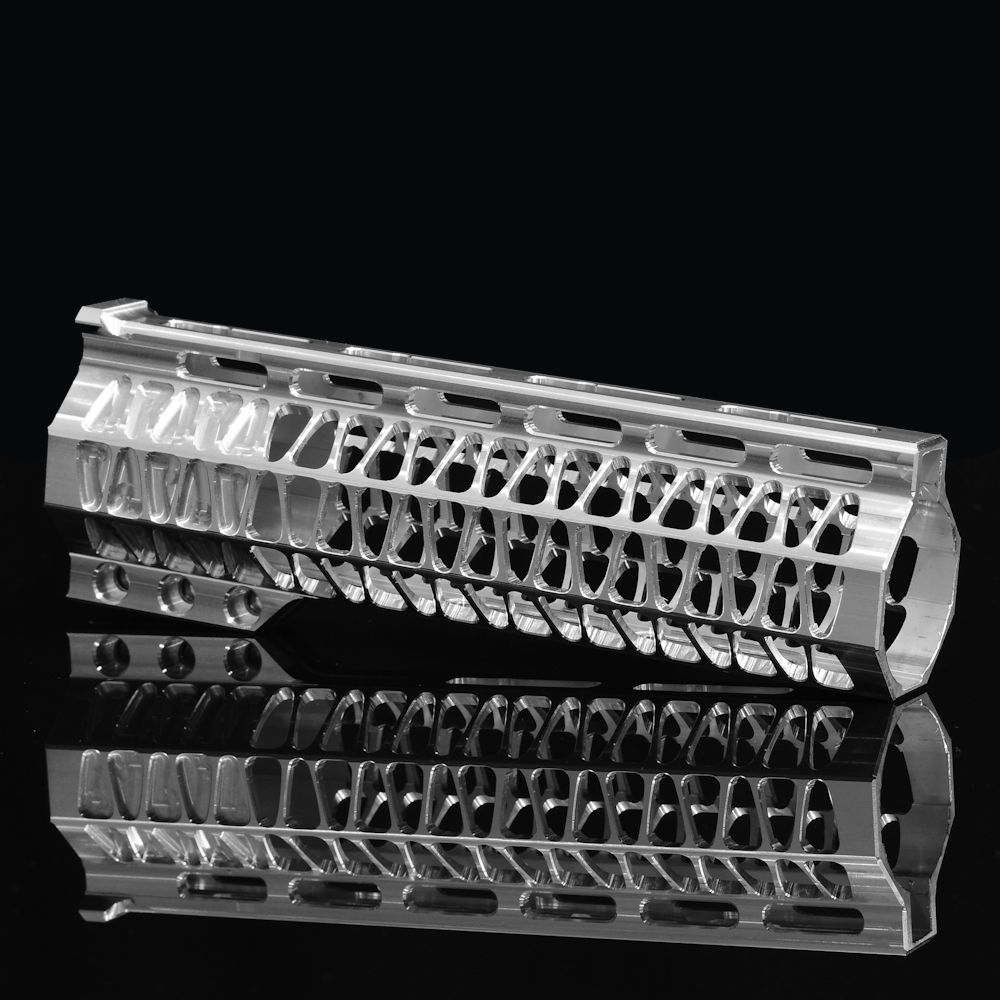 Mancraft CNC Speedsoft handguard  Raw Aluminium