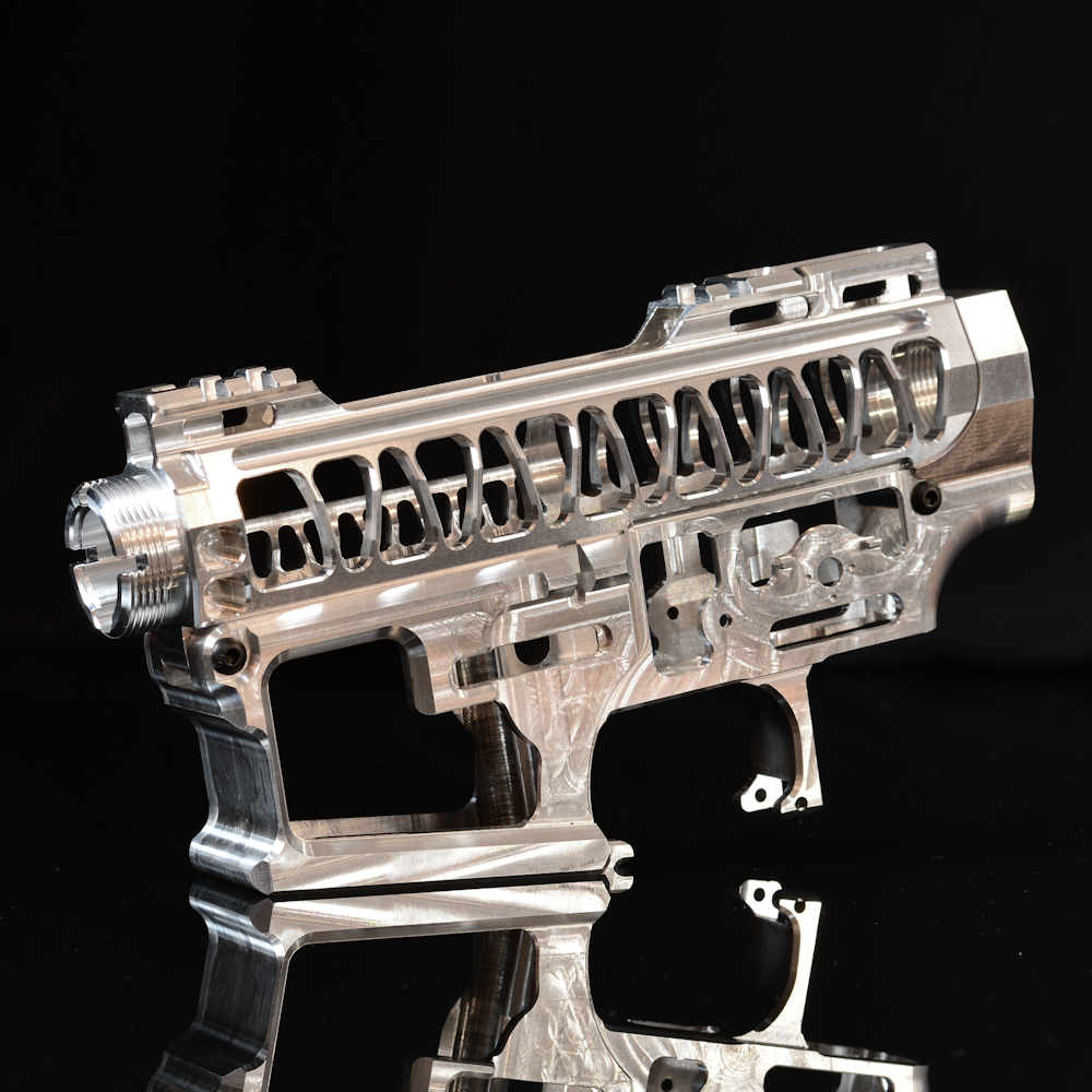 Mancraft CNC M4 Superlight Speedsoft body ver.2 Surowe Aluminium 2