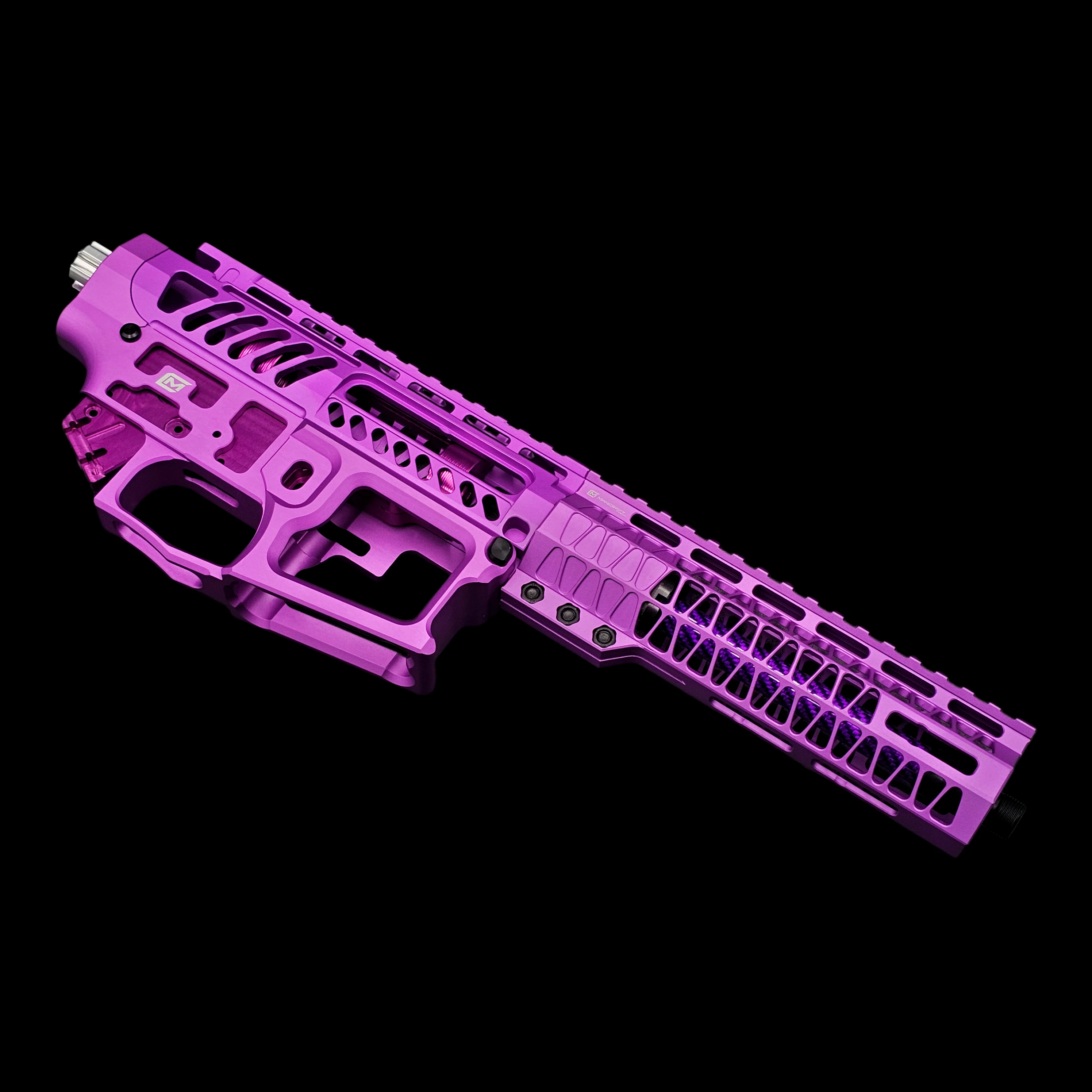 Limited Mancraft CNC M4 purple skeletonized set