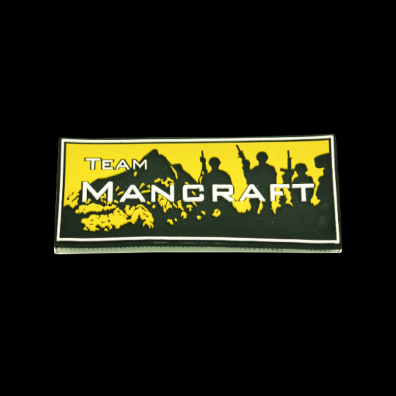 Naszywka Mancraft Team żółta
