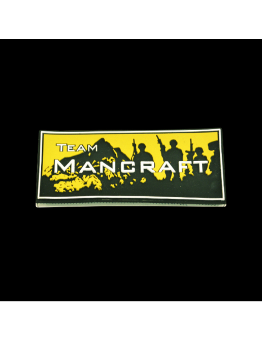 Naszywka Mancraft Team żółta