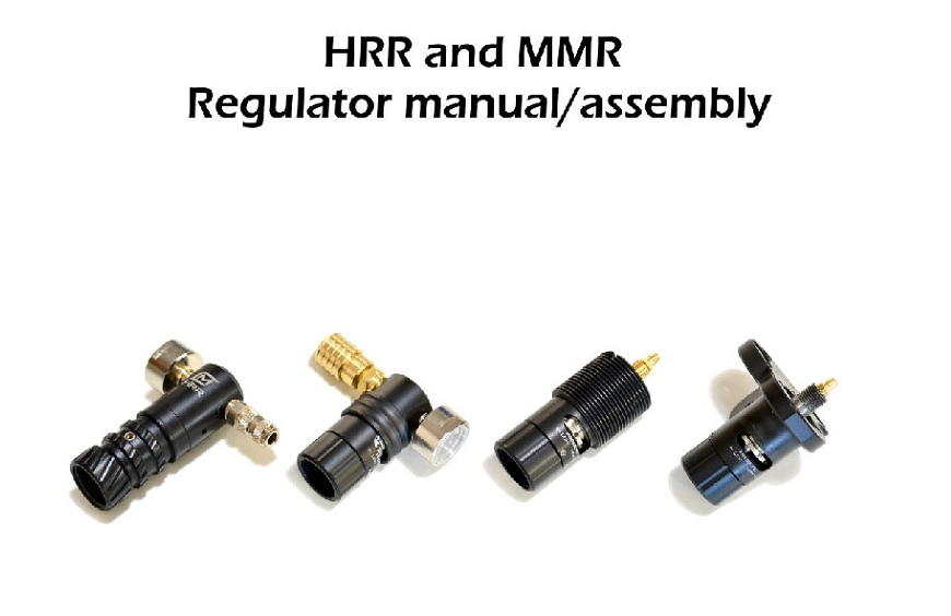 Mancraft Airsoft 2022 Manual / Assembly for MMR/HRR Regulators