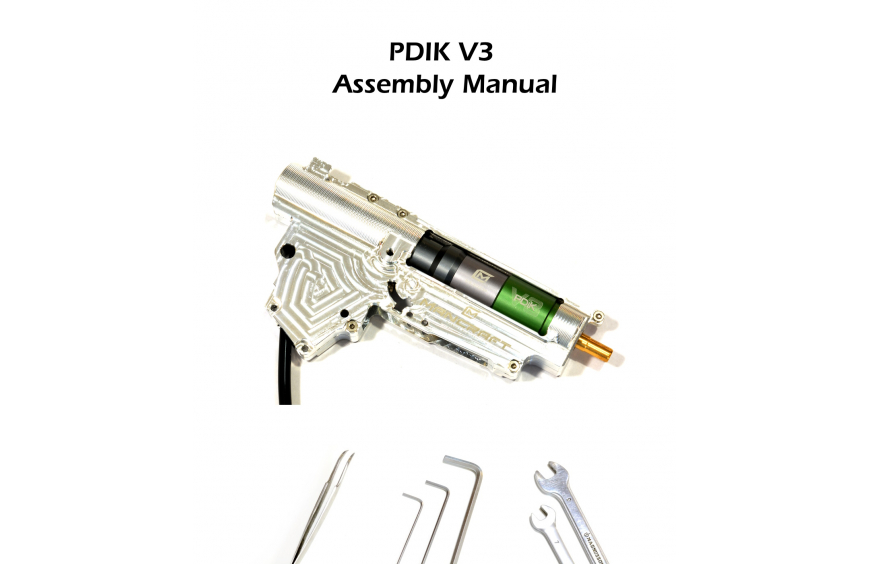 Mancraft Airsoft PDiK V3 2023  Assembly guide